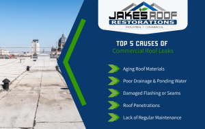 Commercial Roof Leaks Infographic