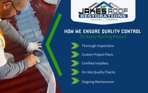 How We Ensure Quality Control On Every Roofing Project Infographic