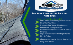 commercial roofing materials
