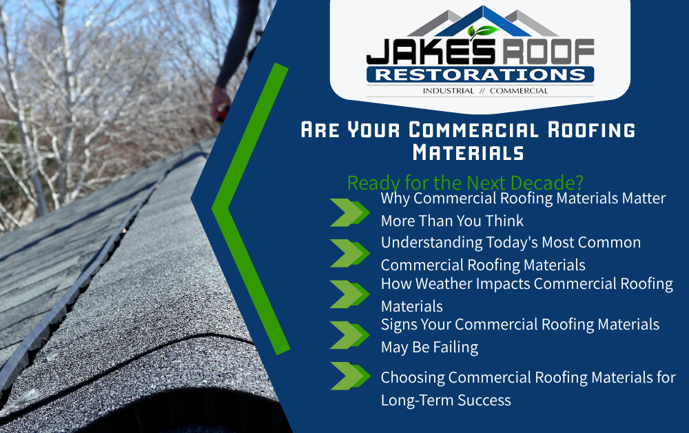 commercial roofing materials